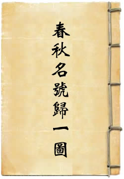 春秋名号归一图